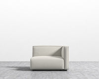 Arya Right Arm Corner - Chatou Boucle - Pearl