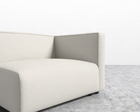 Arya Right Arm Corner - Chatou Boucle - Pearl