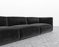 Arya Modular Right Hand Facing - Plush Velvet - Black 2022