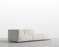 Arya Modular Sofa with Open End - Chatou Boucle - Pearl