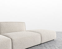 Arya Modular Sofa with Open End - Chatou Boucle - Pearl