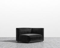 Arya Right Arm - Plush Velvet - Black 2022