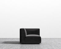 Arya Right Arm - Plush Velvet - Black 2022