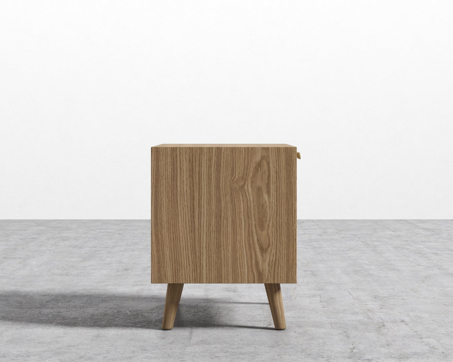 Asher Single Drawer NightStand-Ash