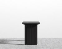 Athena Desk 63 - Black Oak - Black Marble