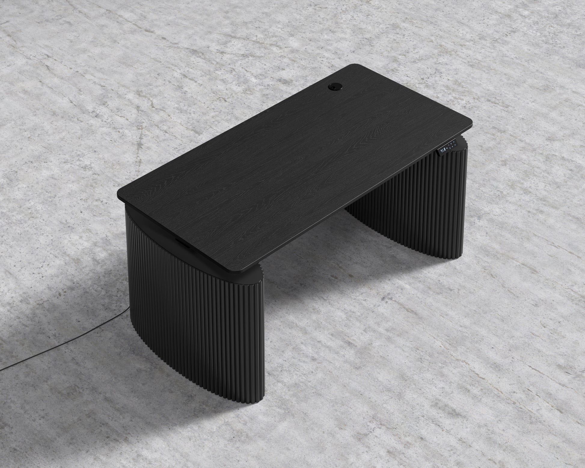 Athena_Standing_Desk_Black_E-Standing_Desk_Black_Base
