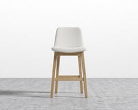 Aubrey Counter Stool - Trento Eggshell - Natural Stain