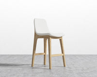Aubrey Counter Stool - Trento Eggshell - Natural Stain