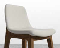 Aubrey Counter Stool - Trento Taupe - Walnut Stain