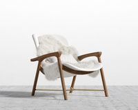 Aubrey Lounge Chair - Trento Eggshell