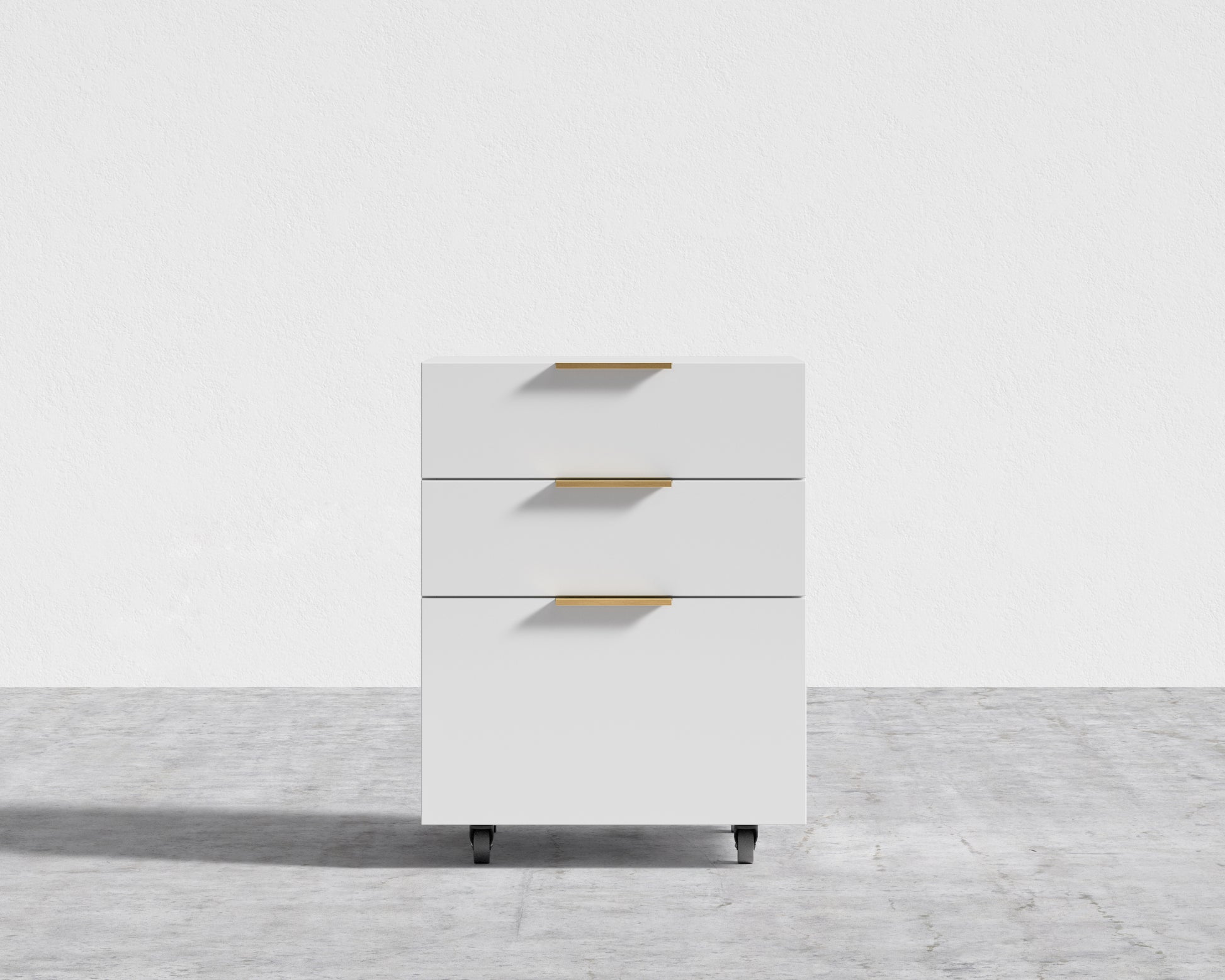 Augustus Storage Unit - Glossy White Lacquer