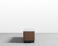 Augustus TV Stand - White Marble