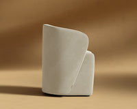 Aulus Dining Chair - Plush Velvet - Oat