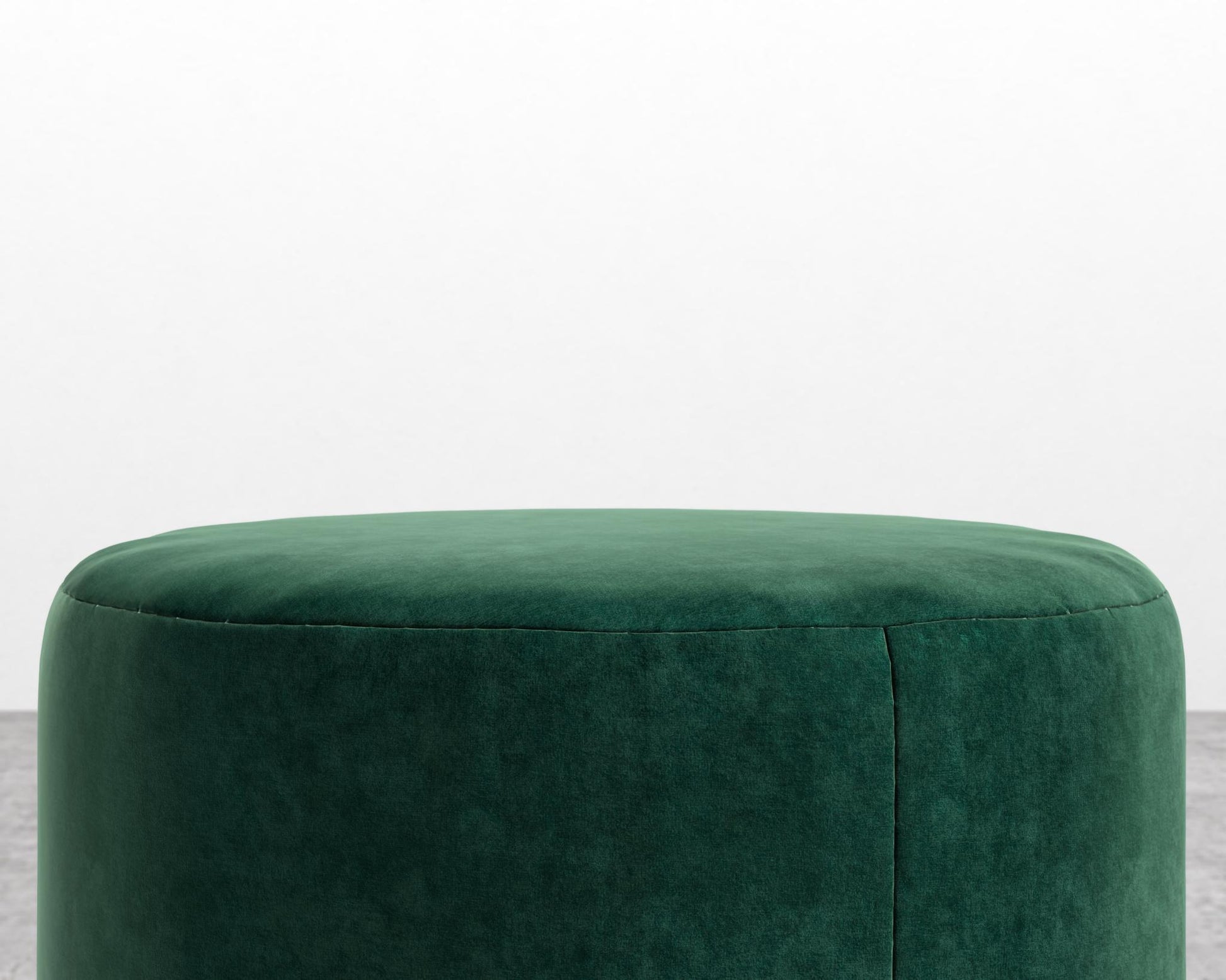 Nova Pouf - Plush Velvet - Moss