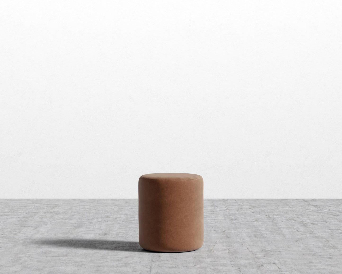 Nova Pouf - Venice Vegan Suede - Cider