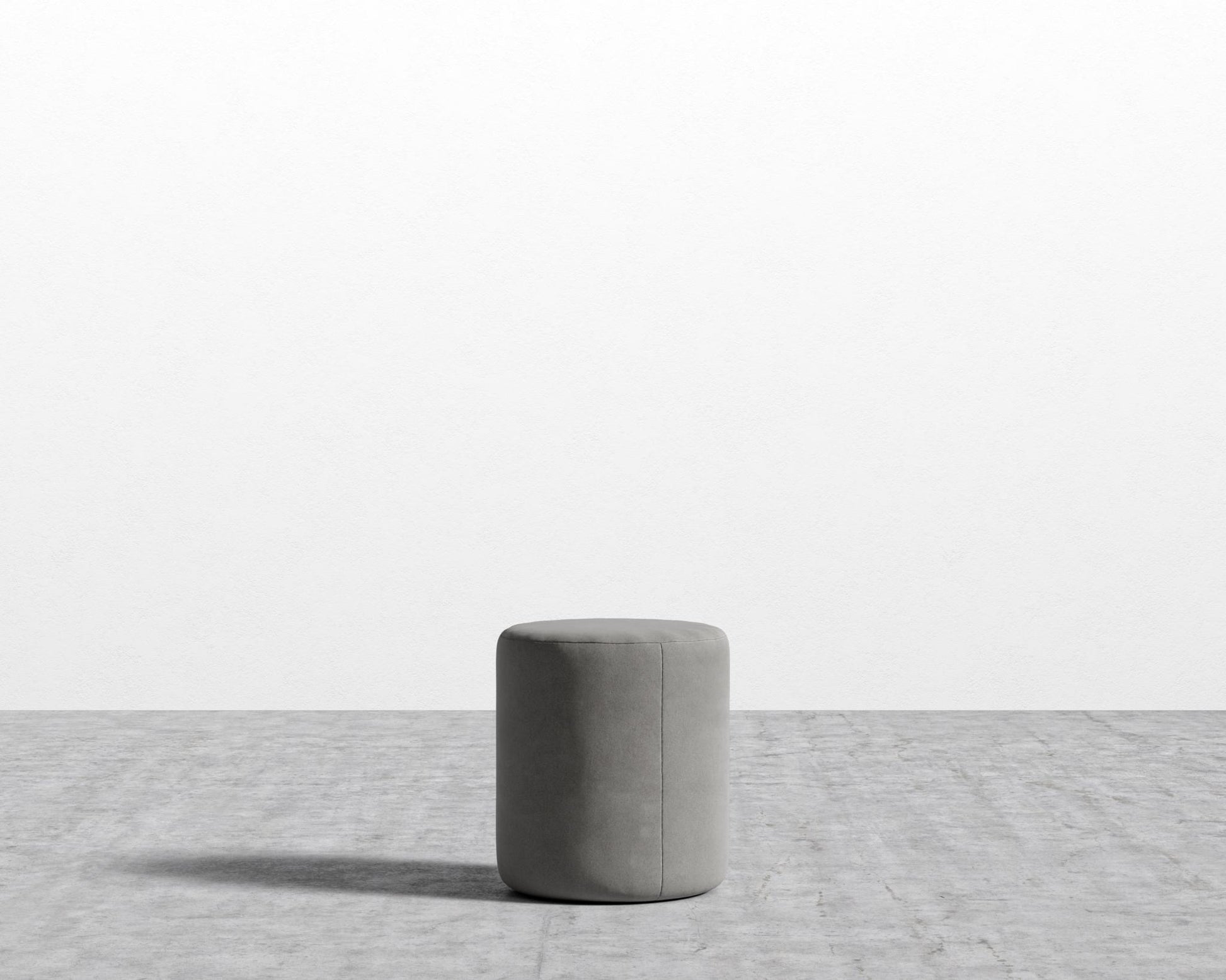 Nova Pouf - Venice Vegan Suede - Strato