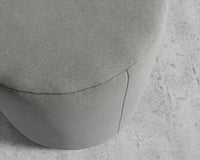 Nova Pouf - Venice Vegan Suede - Strato