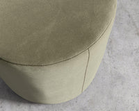 Nova Pouf - Plush Velvet - Olive Green