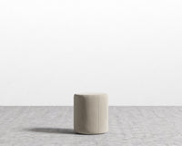 Nova Pouf - Plush Velvet - Warm Taupe