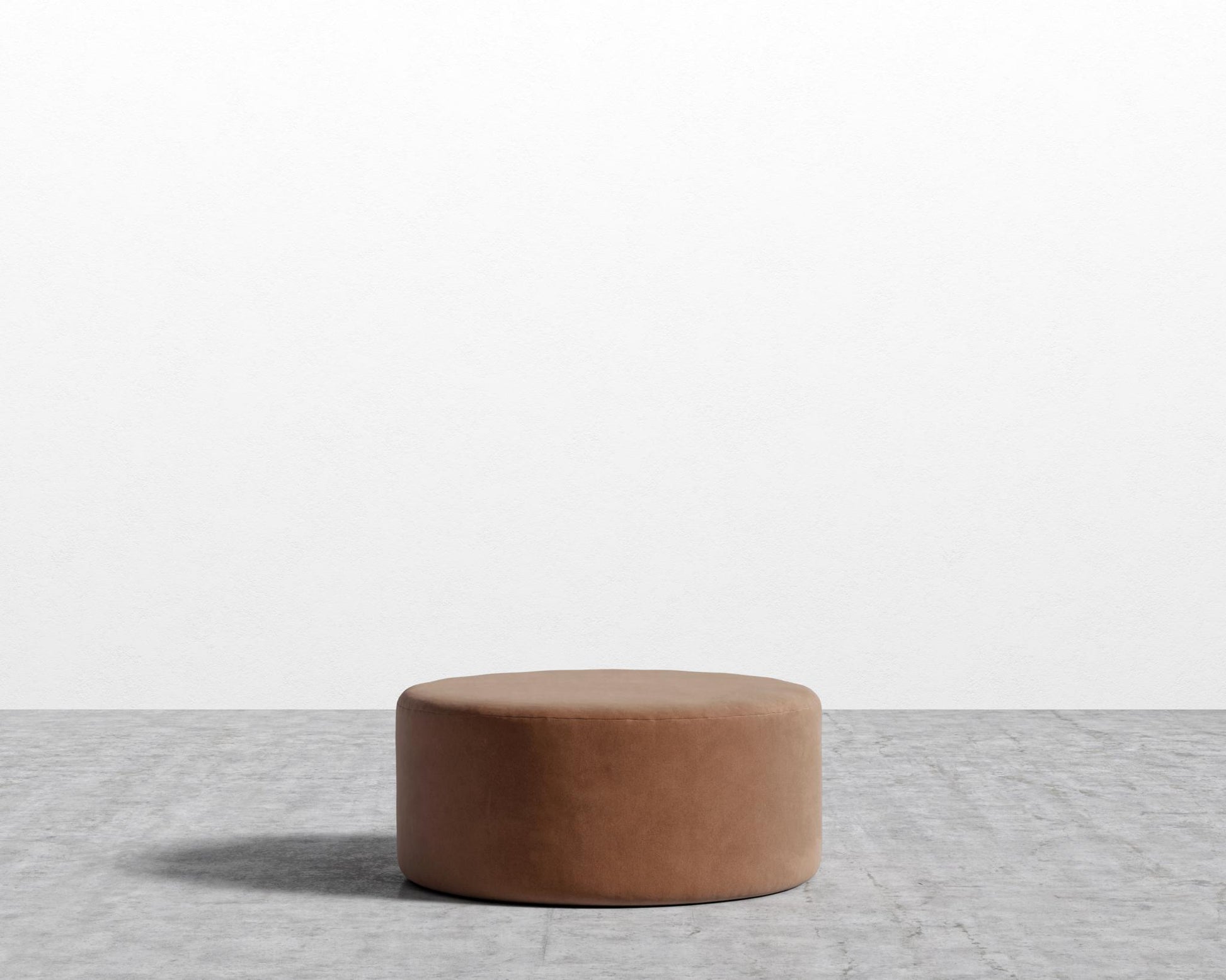 Nova Pouf Large - Venice Vegan Suede - Cider