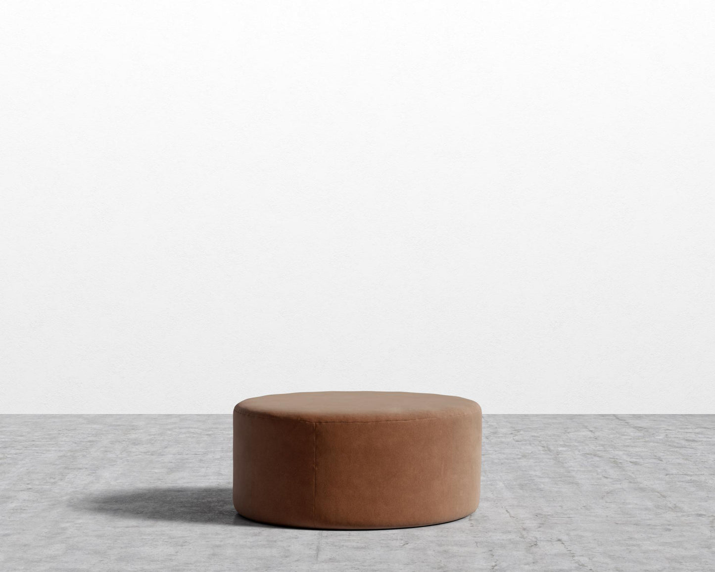 Nova Pouf Large - Venice Vegan Suede - Cider