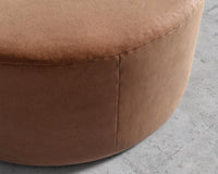 Nova Pouf Large - Venice Vegan Suede - Cider