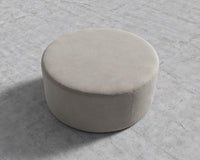 Nova Pouf Large - Venice Vegan Suede - Latte