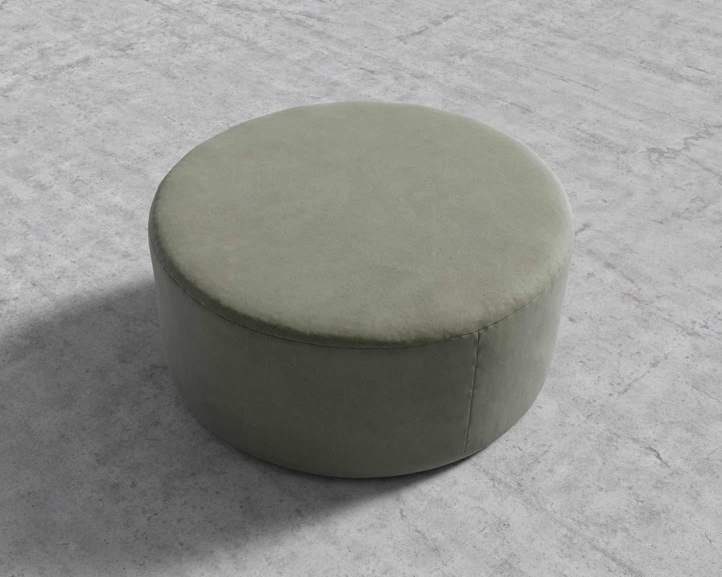 Nova Pouf Large - Venice Vegan Suede - Sage