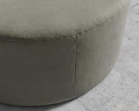 Nova Pouf Large - Venice Vegan Suede - Sage