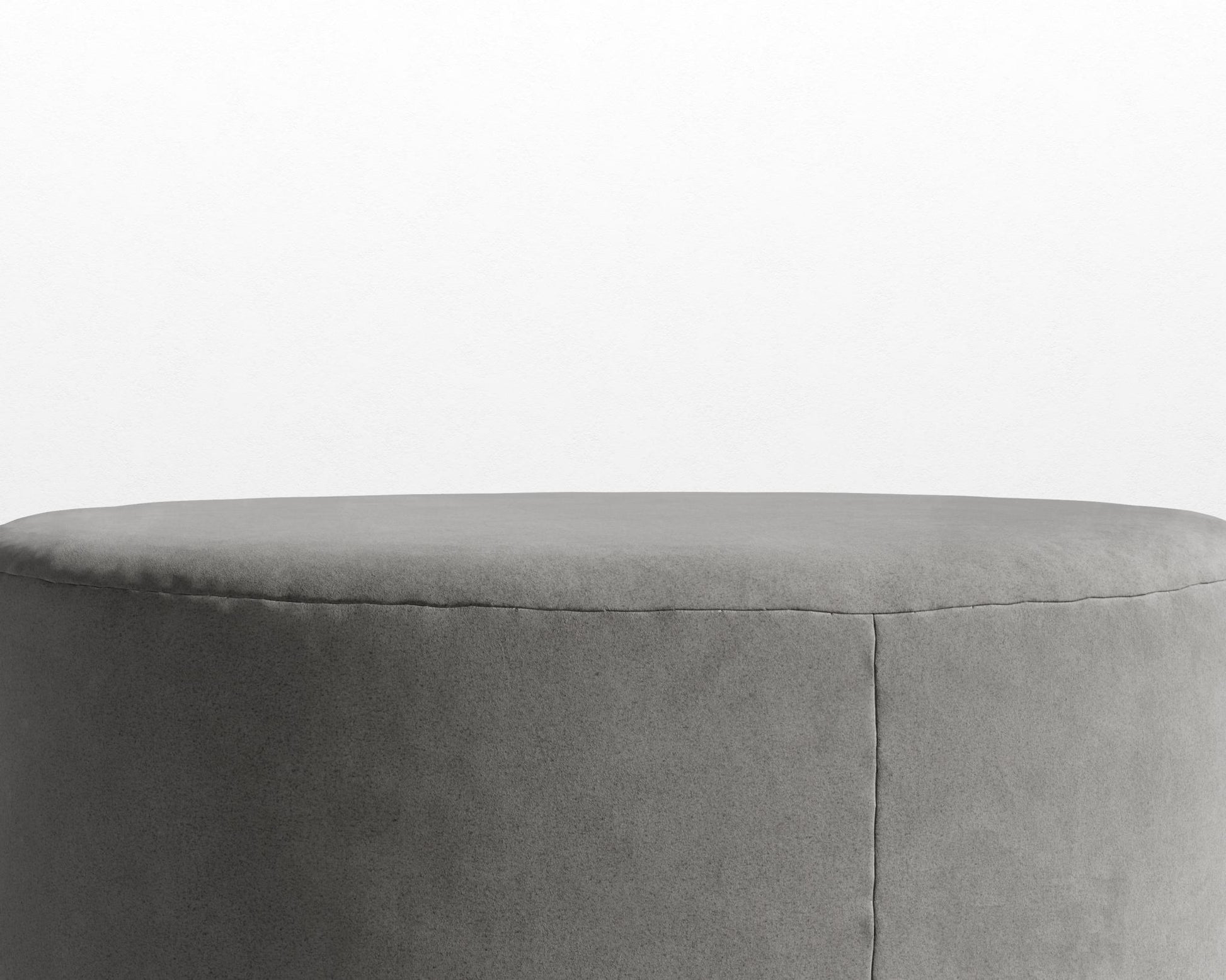 Nova Pouf Large - Venice Vegan Suede - Strato