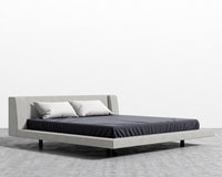 Harper Bed - Leuven Linen - Haze