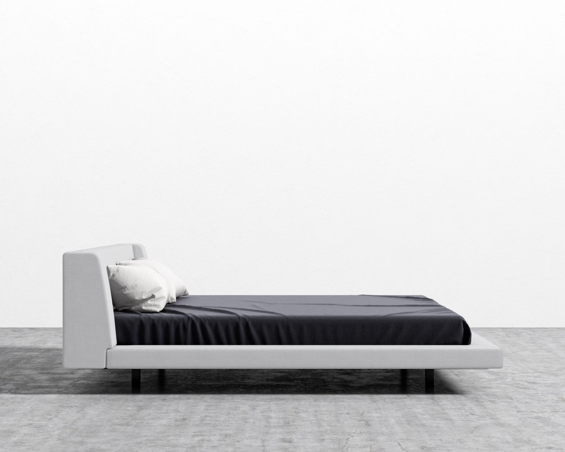 Harper Bed - Leuven Linen - Opal