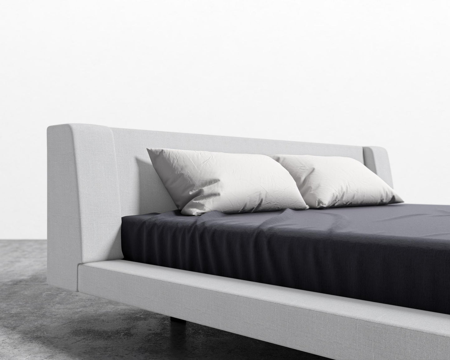 Harper Bed - Leuven Linen - Opal