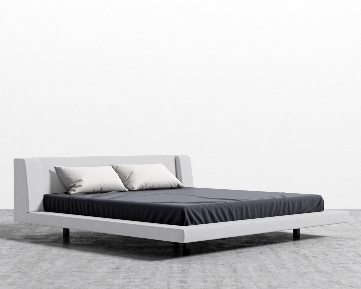 Harper Bed - Leuven Linen - Opal