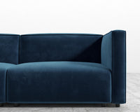 Arya-Loveseat-Plush-Velvet - Cobalt