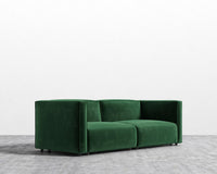 Arya-Loveseat-Plush-Velvet - Moss
