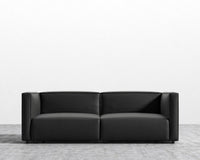 Arya_Loveseat-Microfiber-Leather - Trento Jet Black