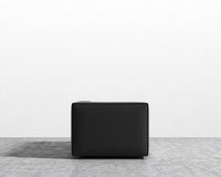 Arya_Loveseat-Microfiber-Leather - Trento Jet Black