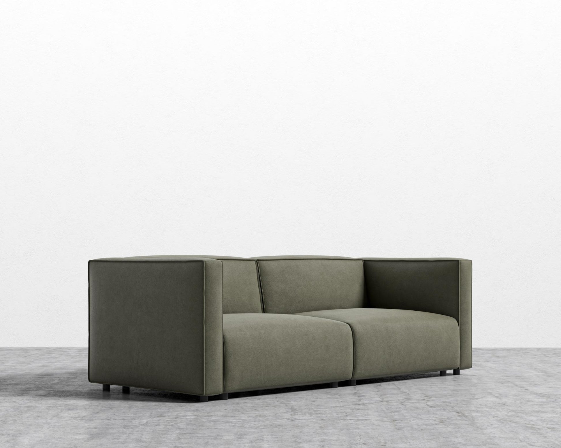 Arya Loveseat - Venice Suede - Sage