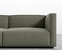 Arya Loveseat - Venice Suede - Sage