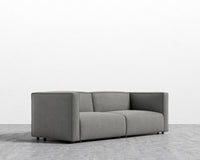 Arya Loveseat - Venice Suede - Strato