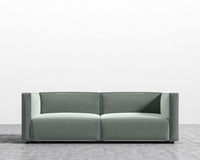 Arya Loveseat - Plush Velvet - Moonstone