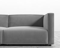 Arya Loveseat - Plush Velvet - Glacier Grey 2022