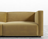 Arya Loveseat - Plush Velvet - Golden Beryl 2022