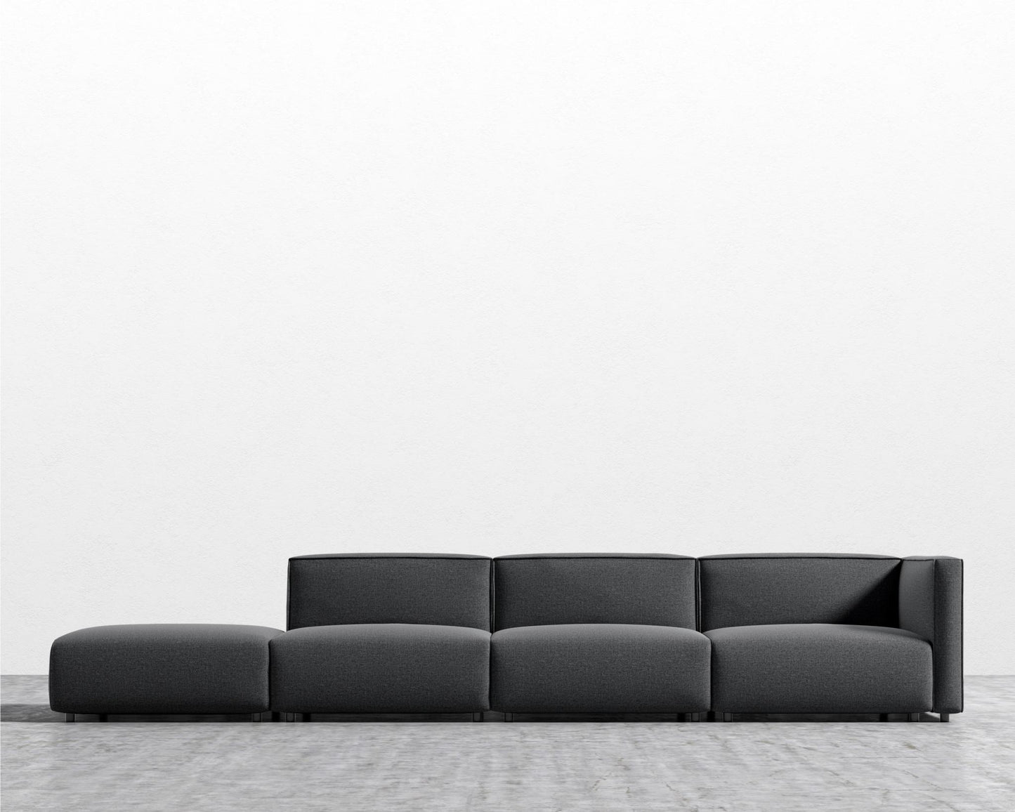 Arya Modular Sectional - Modern Felt - Stockholm
