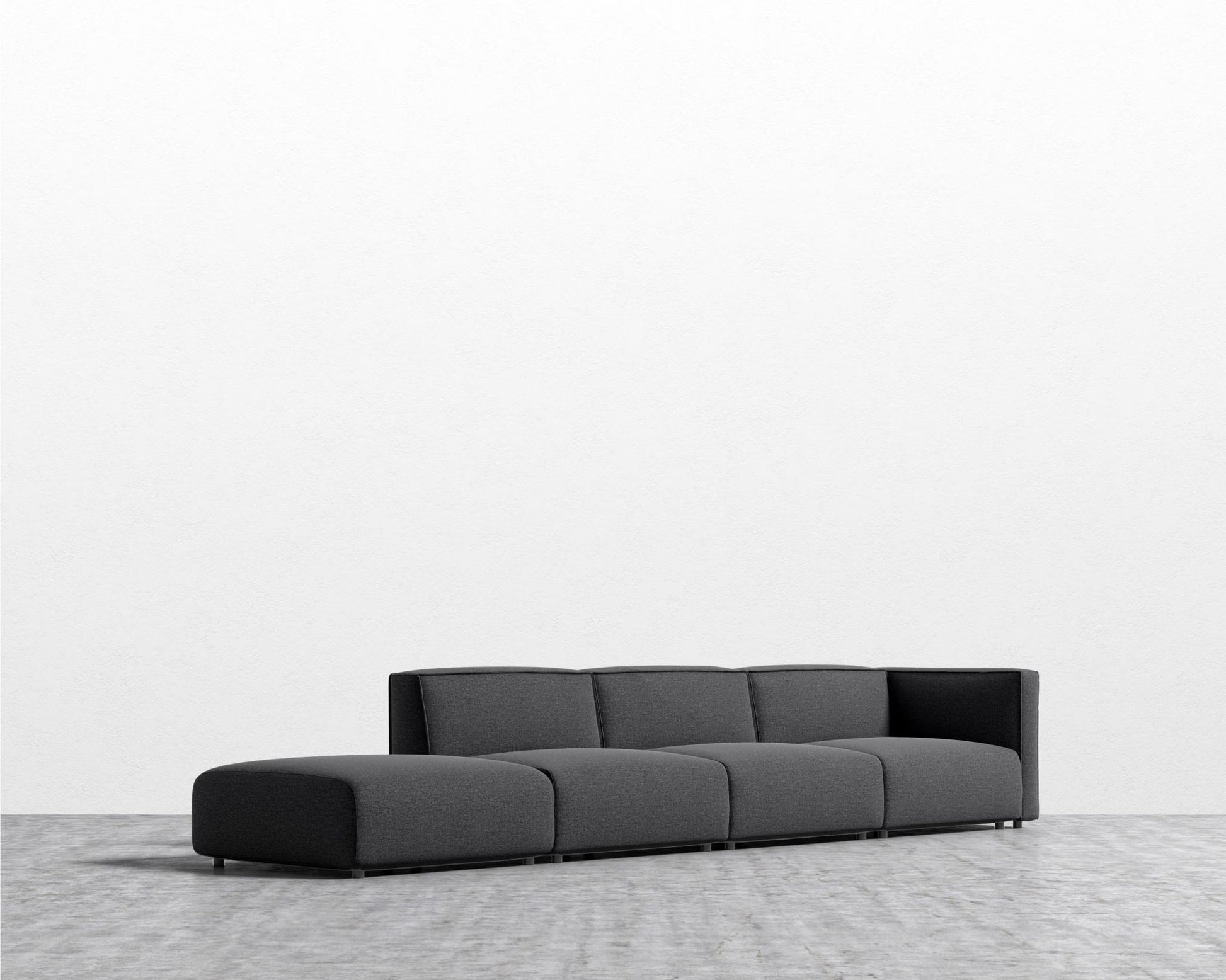 Arya Modular Sectional - Modern Felt - Stockholm