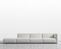 Arya Modular Sofa Open End LHF - Trento Eggshell