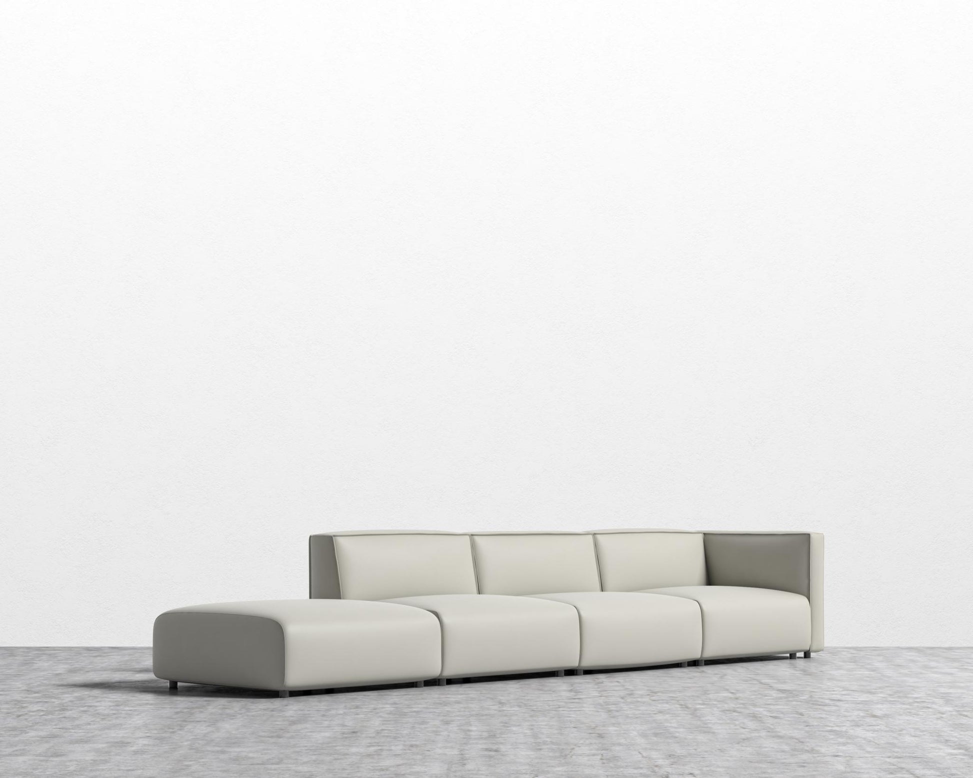 Arya Modular Sofa Open End LHF - Trento Taupe