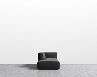 Arya Modular Sectional - Trento Microfiber Leather - Trento Jet Black