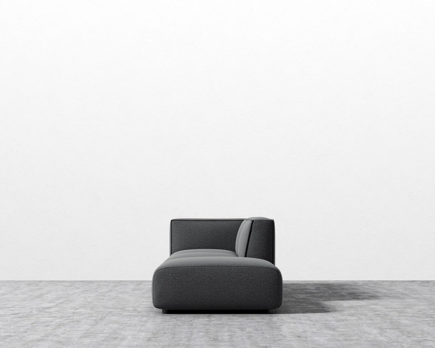 Arya Modular Sofa with Open End - Modern Felt - Stockholm